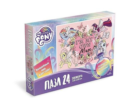 Пазл 24эл. "Пони. Муза" (Оригами)
