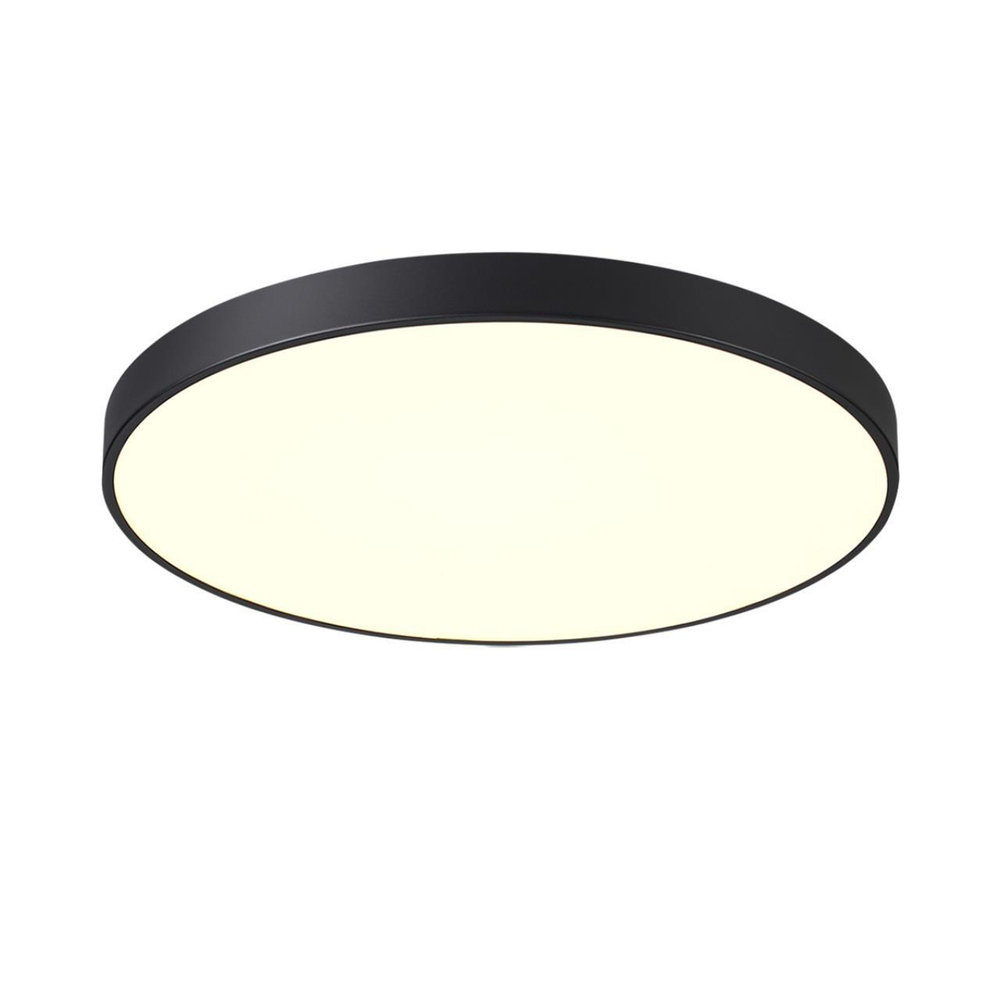 7758/92L MITRA LED SN 098 Светильник металл/акрил/черный LED 80Вт+12Вт(подсветка) 4000K D800 IP20 QUASAR