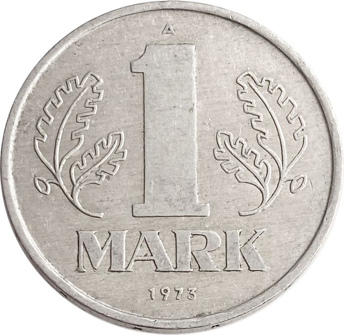 1 марка 1973 Германия (ГДР)
