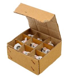 С 005 Фигурка «Три щенка» 2' роз. (GE)