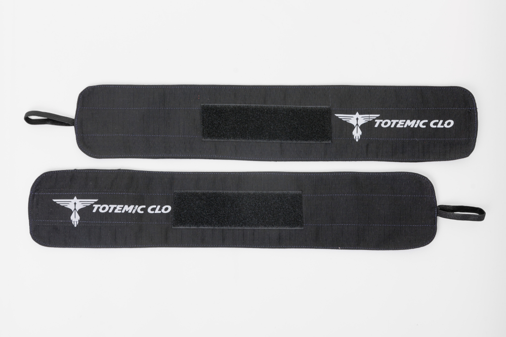 Бинты неэластичные TOTEMIC CLO для фиксации запястья, отделка синяя