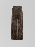 Спортивный костюм Yan Fashion 8083 вельветовый из кофты-полузамок и широкий брюк