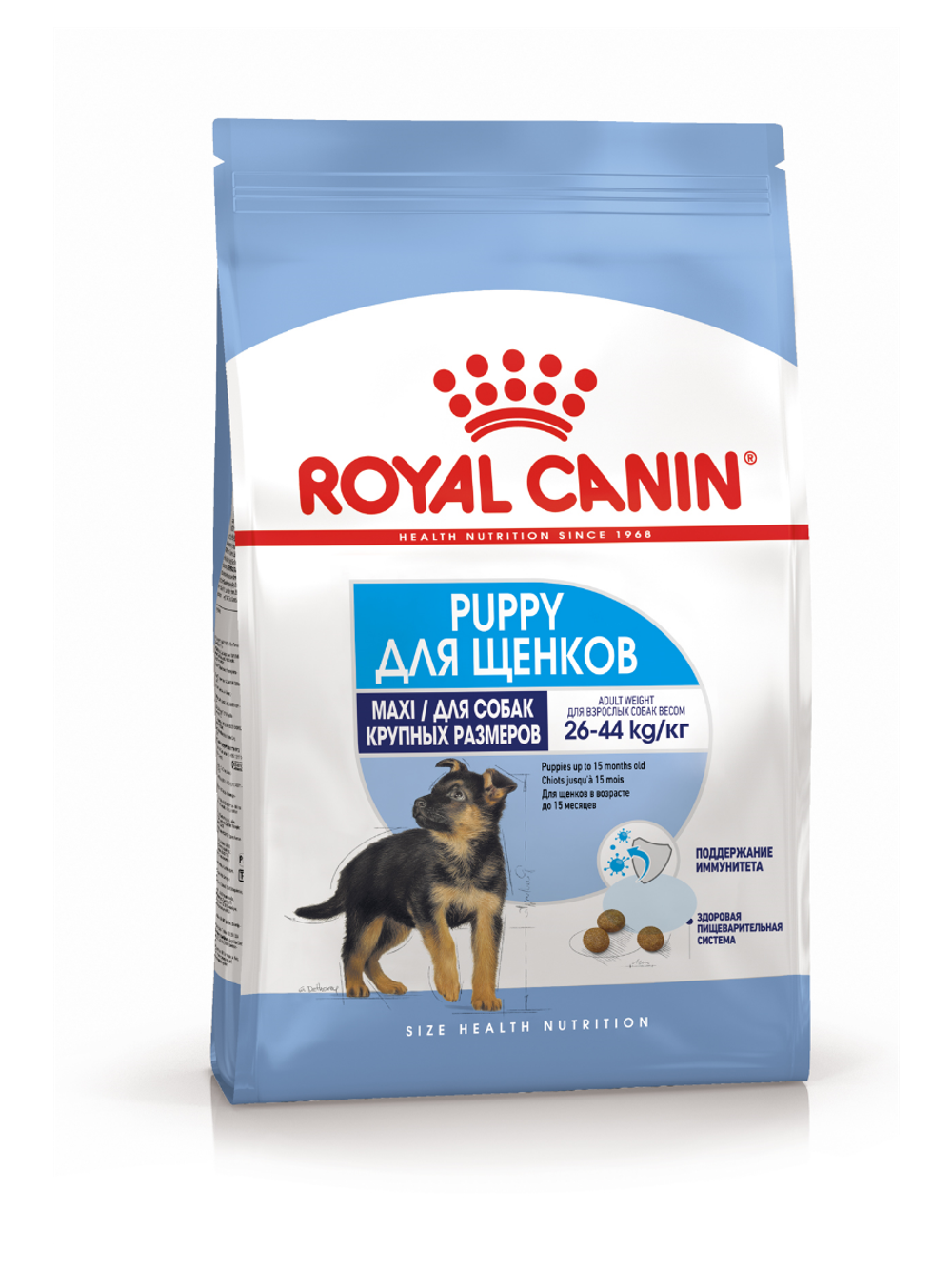 Royal Canin корм сухой для щенков крупных пород