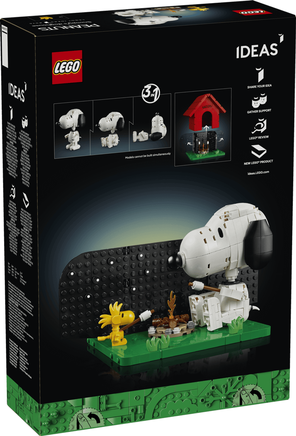 Конструктор LEGO Ideas 21368 Peanuts: Snoopy's Doghouse