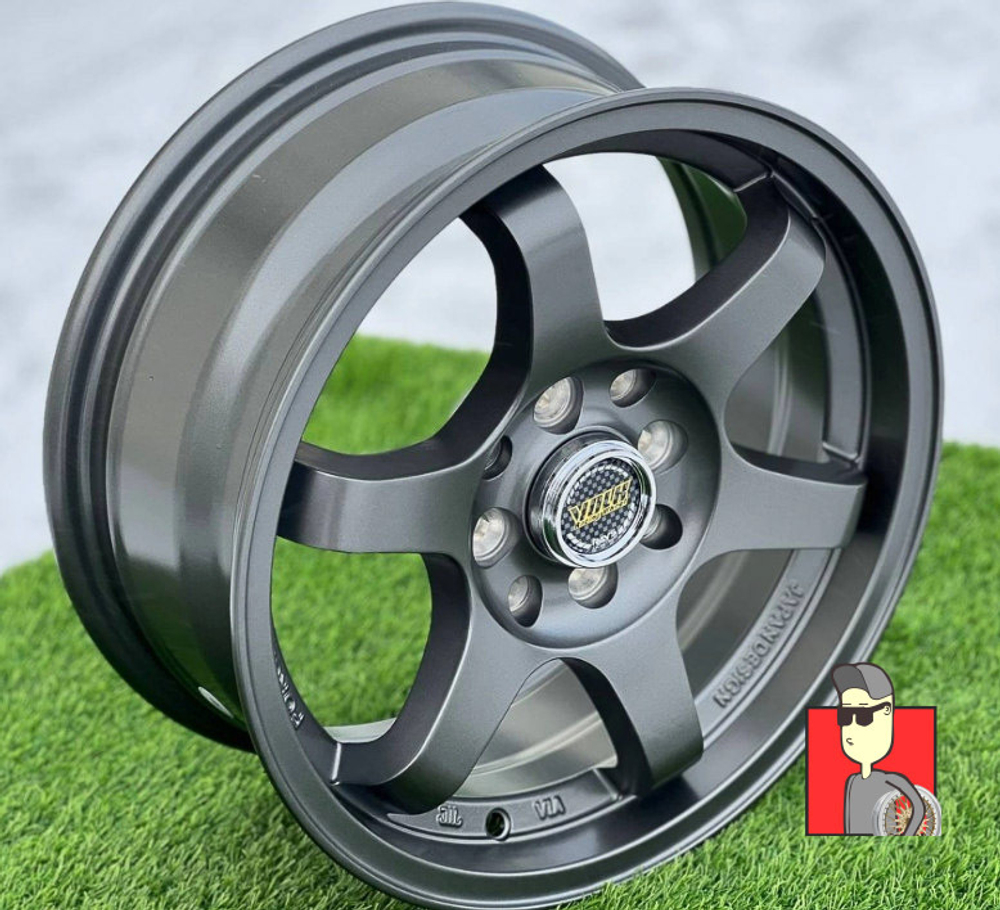 Комплект дисков Rays TE37 15x6.5 et35 4x100/4x114.3