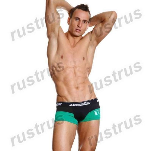 Мужские трусы хипсы зеленые Aussiebum AB00254