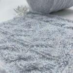 Пряжа полушерсть на бобине вспушенный меринос 