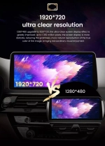 Магнитола BMW X1 (E84) 2009-2014 (CIC) - Carmedia OL-3051 монитор 12.3", Android 11, 8Гб+128Гб, CarPlay, 4G SIM-слот