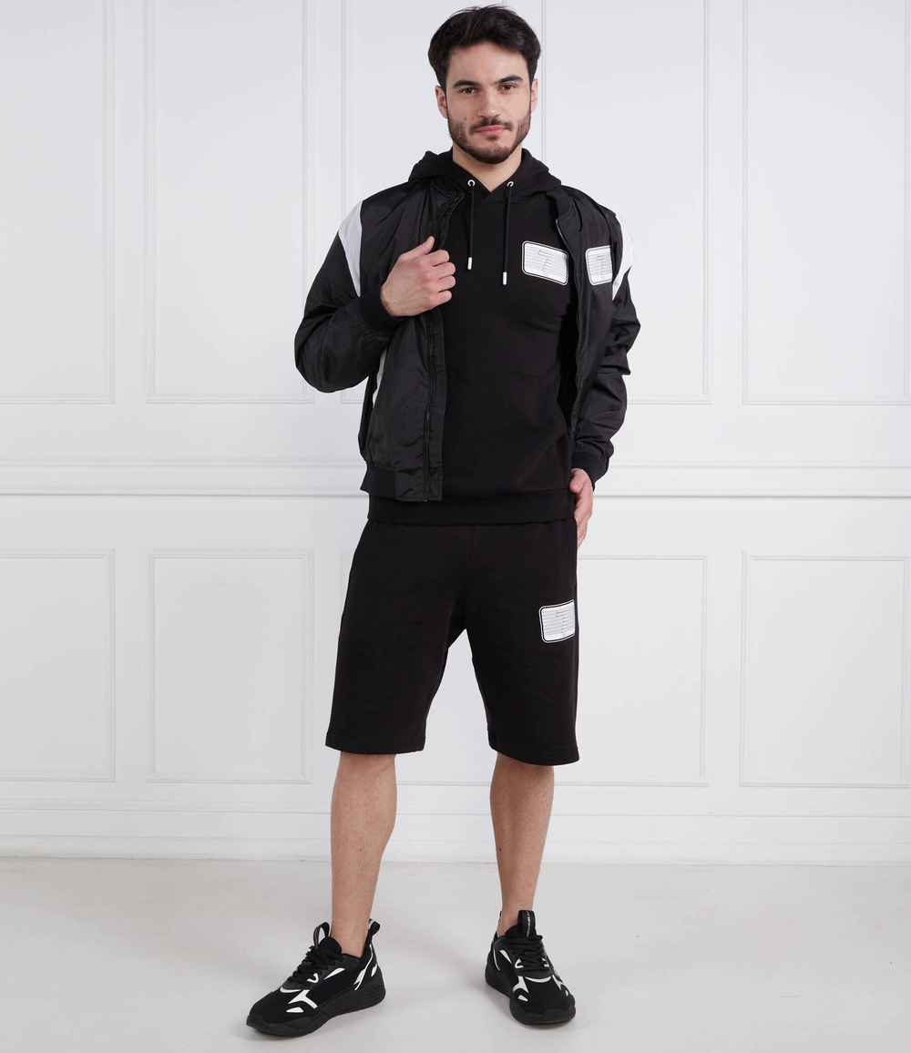 Худи EA7 - черный(3RPM51 PJEQZ)