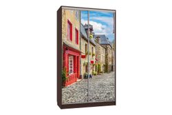 Шкаф-купе "Рио-7 600 Европа" (венге), ЛДСП 16 мм, Мебельсон