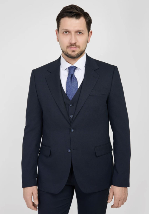 Мужской классический костюм (синий) В94