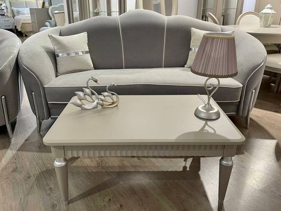 Стол журнальный GRAVITA серый камень