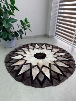 Ковер шкура натуральная овчина меховой