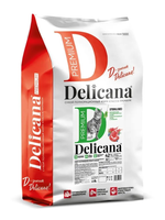 Delicana корм сухой для взрослых кошек всех пород ягнёнок стерилизованные
