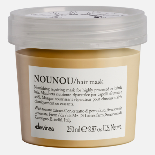 DAVINES NOUNOU Интенсивная восстанавливающая маска для глубокого питания волос, 250 мл