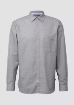 Рубашка из шамбре с воротником на пуговицах Regular Fit