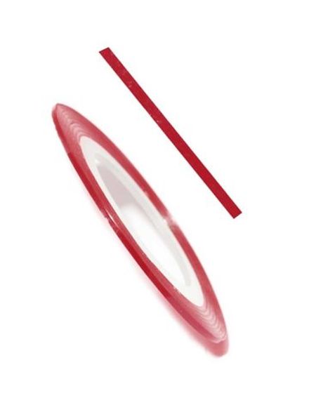 Лента для дизайна Красная неоновая