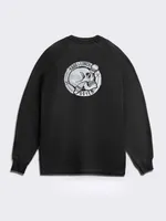 Лонгслив Hardlunch x Ostem черный