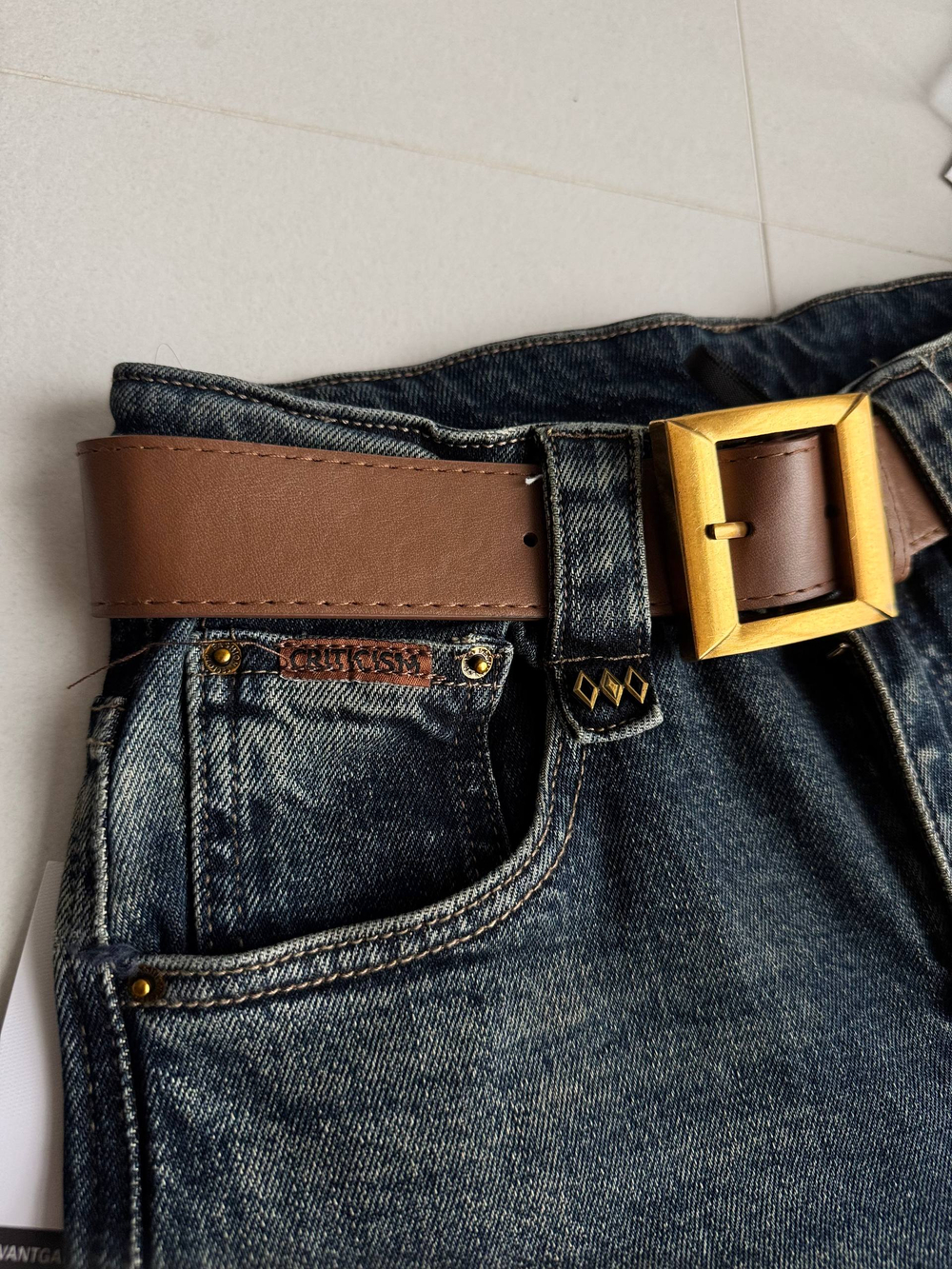 Брюки джинсовые женские арт.: 2267 синие