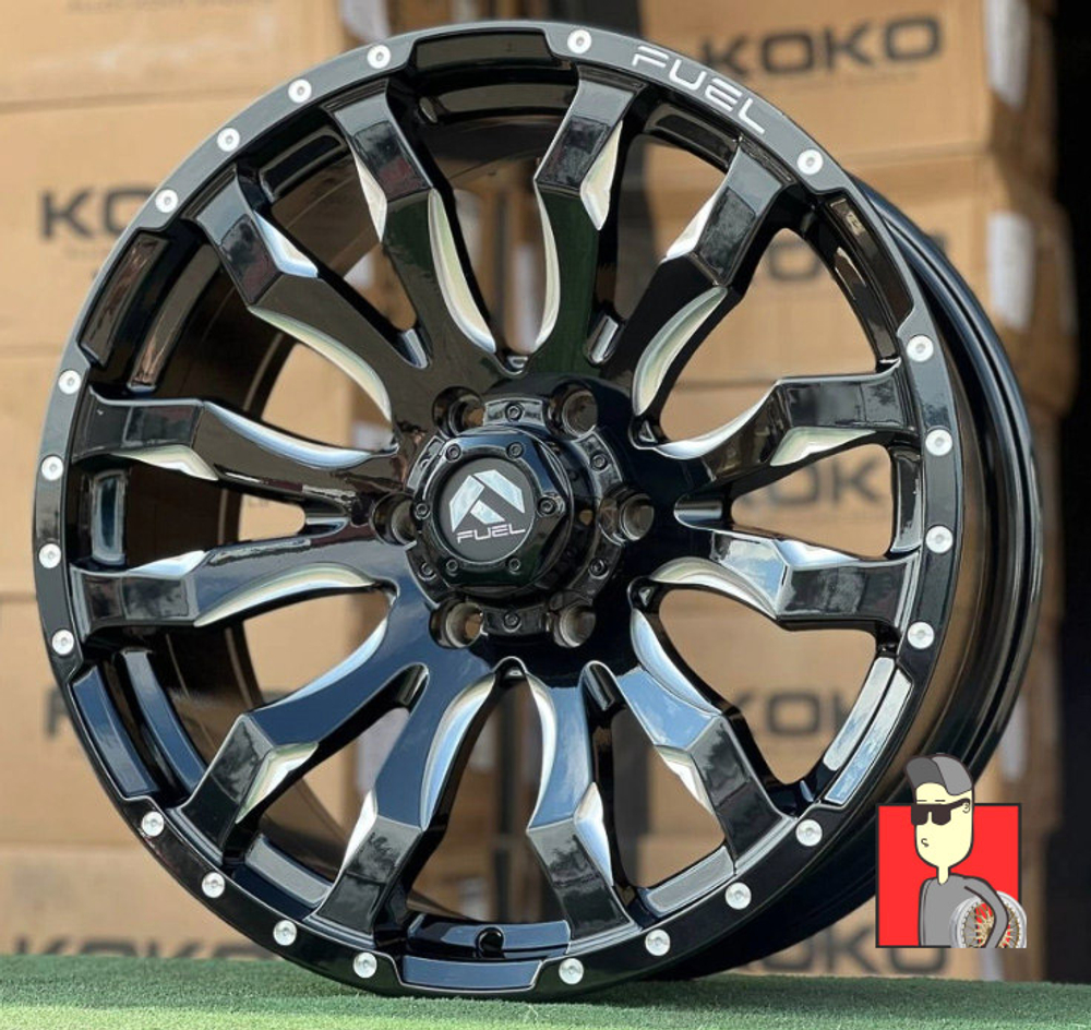 Комплект дисков Fuel Blitz 19x8.5 et30 6x139.7