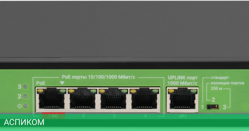 Коммутатор Digma DSP204G-1G-T80 L2