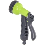 Катушка со шлангом и адаптерами, 12м серо-салатовая HY4017