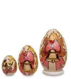 МР-18/36-B Матрешка-Яйцо 3м «Снеговики»