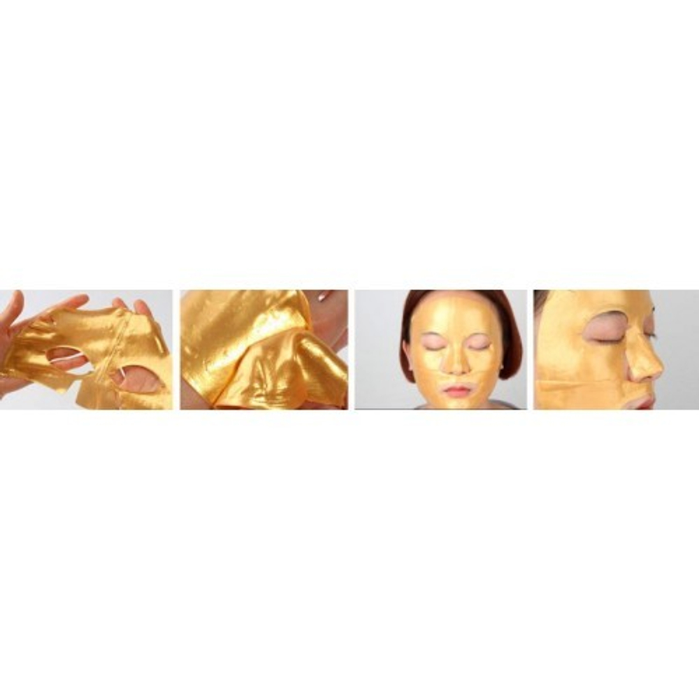 Scinic 24K Gold Hydrogel Mask гидрогелевая маска для лица с золотом