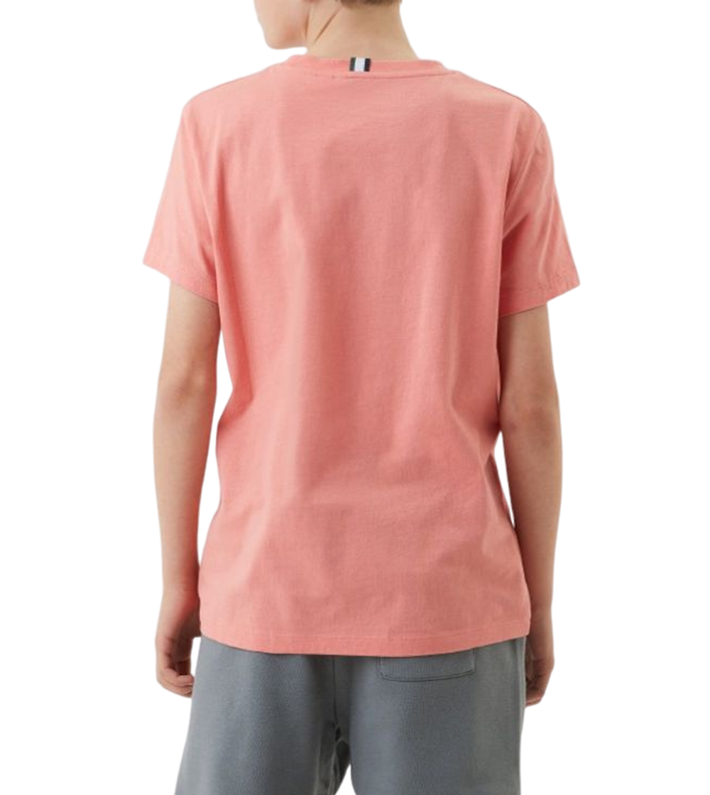 Футболка для мальчика теннисная Björn Borg Sthlm T-Shirt - burnt coral