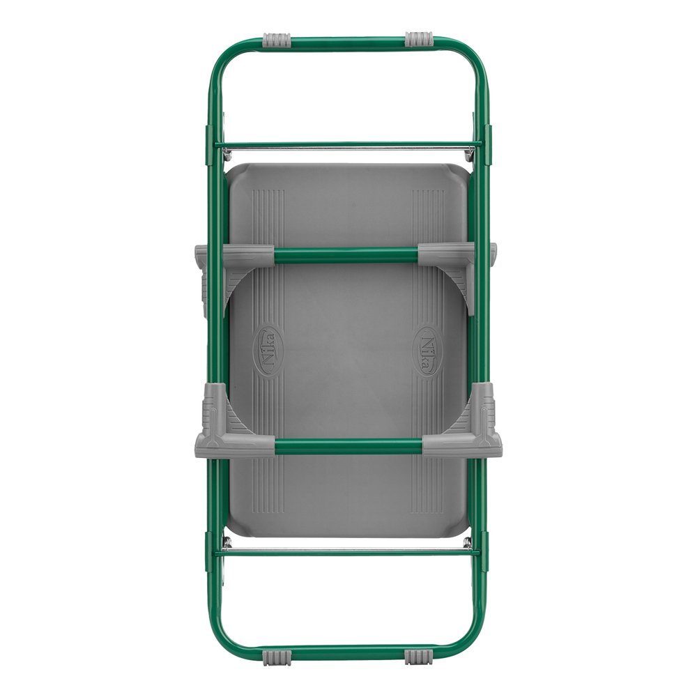 Скамейка садовая Nika, зеленая,