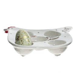 GAEM Тарелка для 5-ти яиц, L18 W20 H3 см