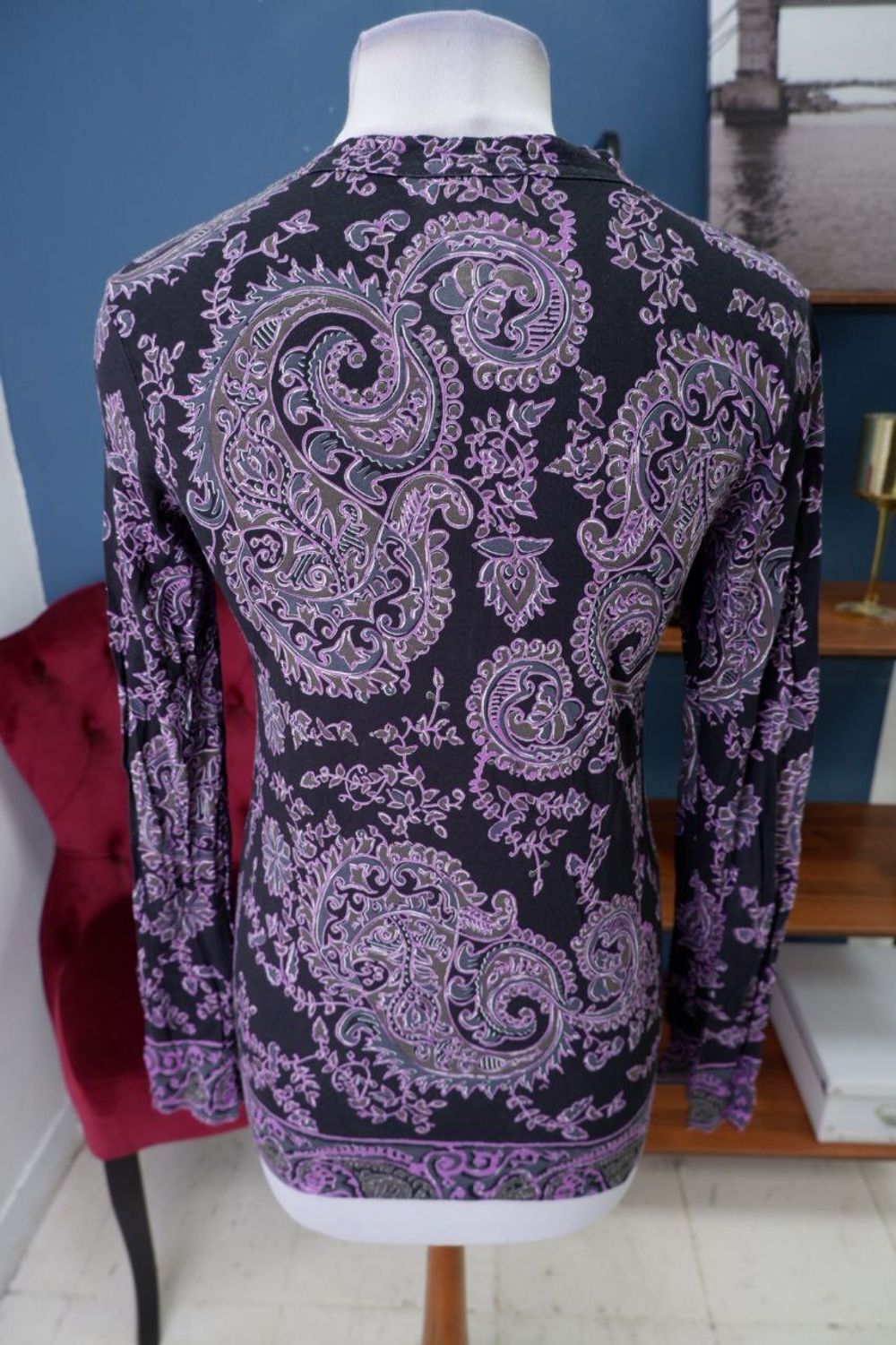 Джемпер Esprit с принтом 42 размер