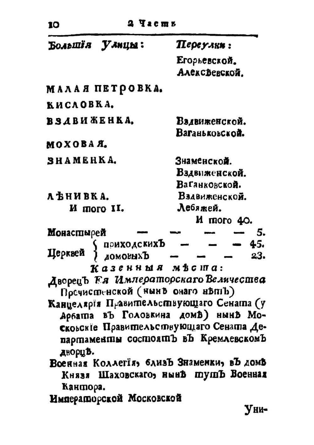Описание императорскаго, столичнаго города Москвы | В.Г. Рубан