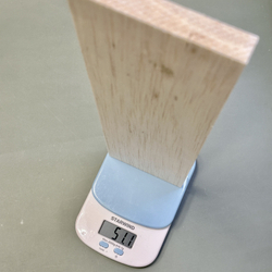 Дощечка для моделирования Бальза 100 * 400 мм, толщина 15 мм (1 штука) /Бальса для моделирования