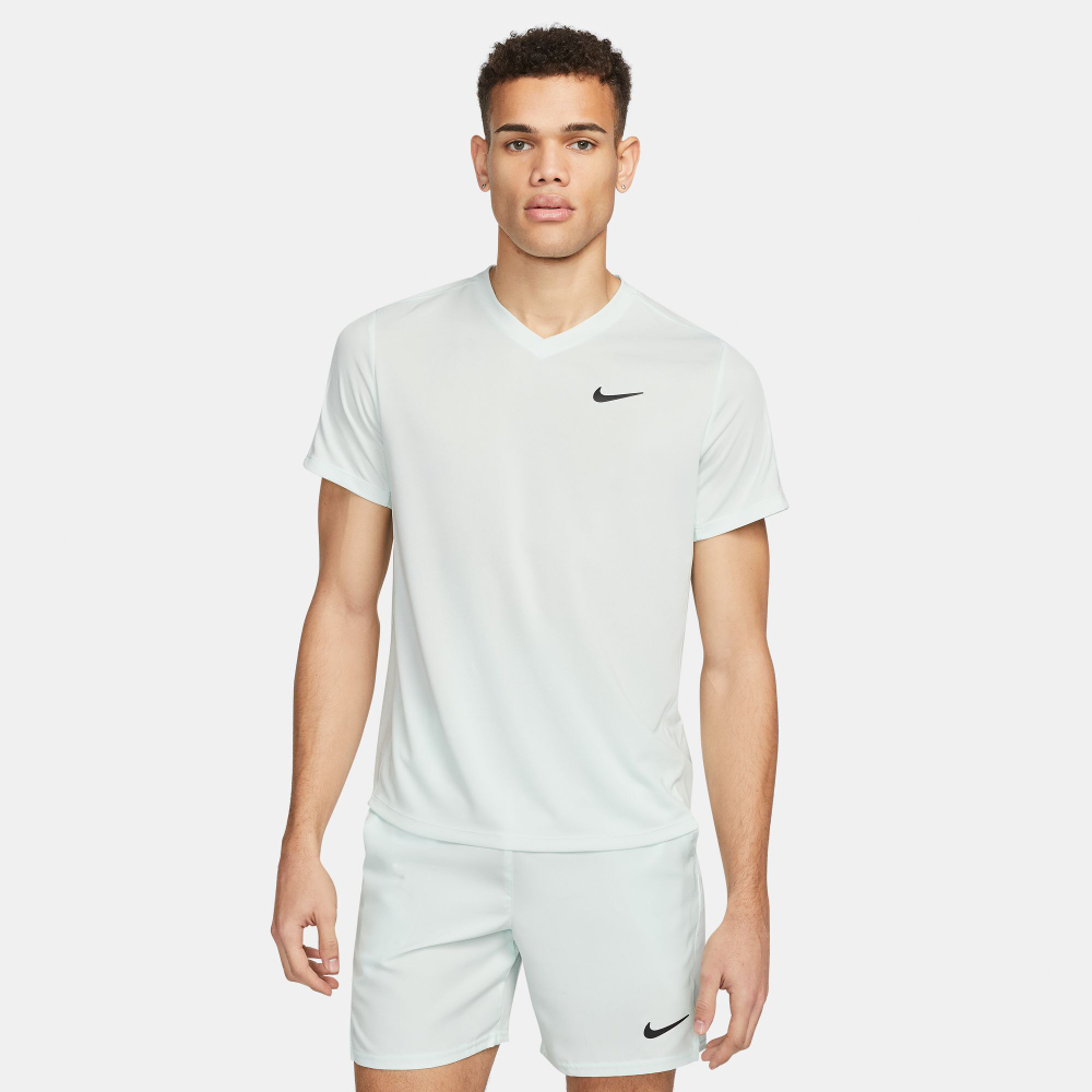 Мужское теннисное поло Nike Dri-Fit Court T-Shirt Men - Mint