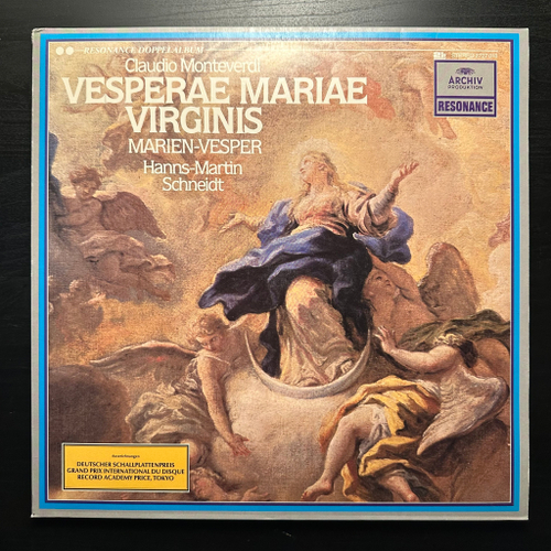 Claudio Monteverdi- Vesperae Mariae Virginis - Magnificat I/II 2LP (Германия)