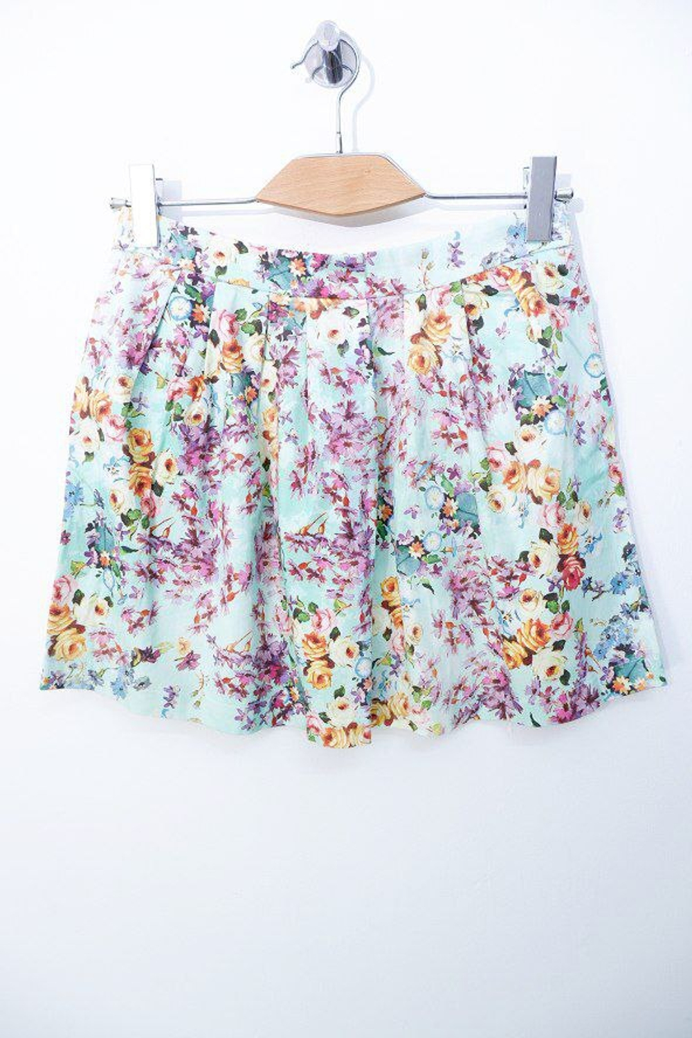 Юбка Stradivarius с цветочным принтом 44 размер, новая