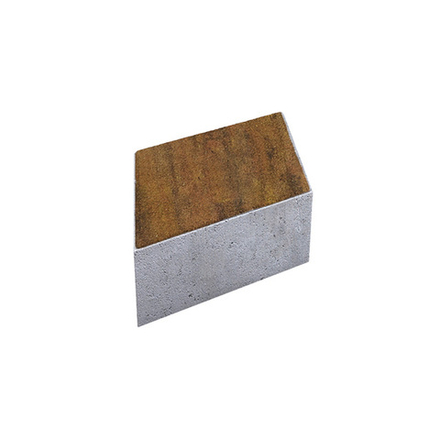 Тротуарная плитка РОМБ - Листопад гладкий Саванна