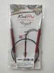 Спицы круговые Knit Pro Royale серия люкс, ламинированная береза, размеры в ассортименте