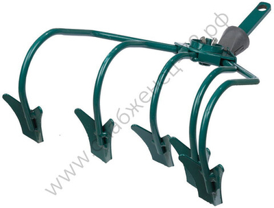 RACO Maxi, 250 мм, 5 зубцов, с бороздовичками, с быстрозажимным механизмом, культиватор (4230-53826)