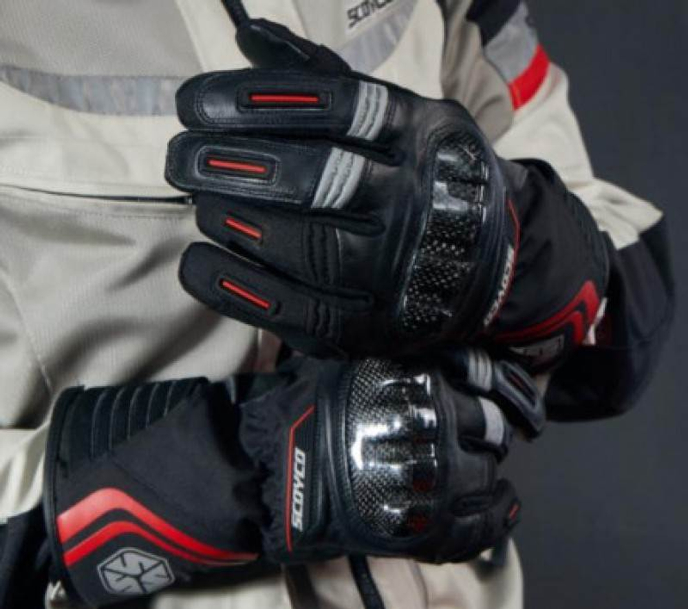 мотоперчатки Scoyco MC135 чёрные 2XL