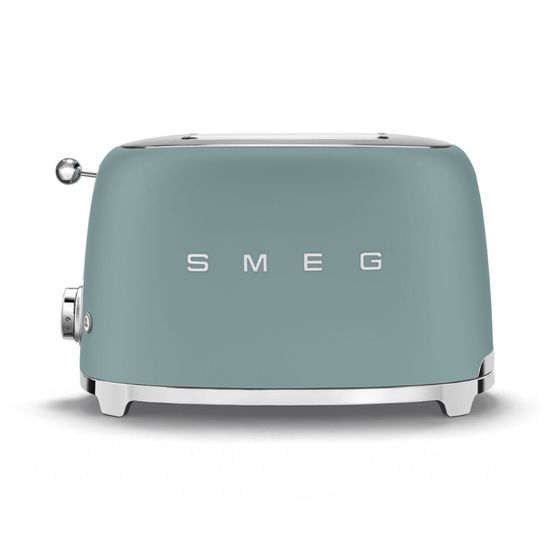Тостер Smeg TSF01EGMEU , изумрудно - зеленый матовый