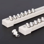 Карниз для штор, алюминиевый, потолочный и настенный монтаж