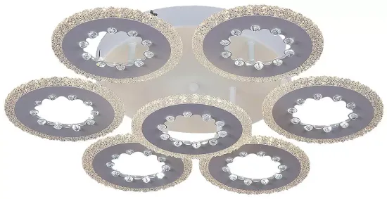 Светильник потолочный 08451-0.3-6+1А WH 196W до 36кв