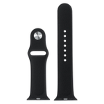 Силиконовый ремешок для Apple Watch SKINARMA Snokku 44/45/49mm black