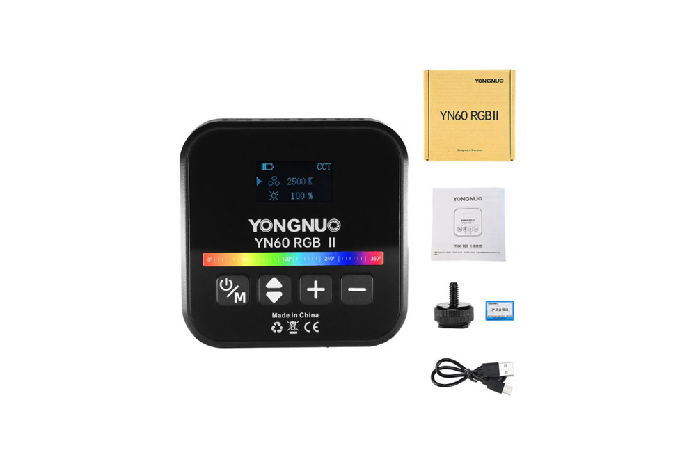 Светодиодный осветитель Yongnuo YN60RGB II Black
