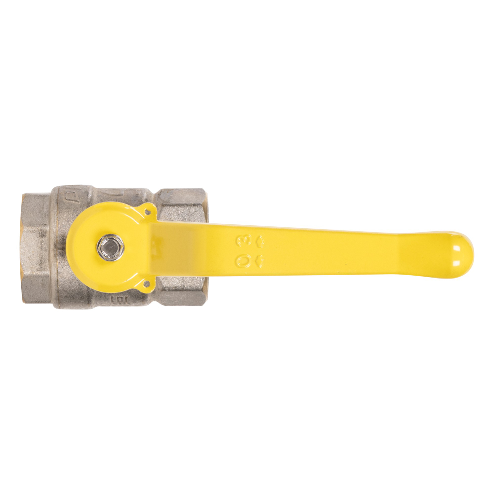 Кран шаровой латунный LD Pride 47.25.В-В.Р GAS Ду 25 Ру 40 вн-вн (рычаг)