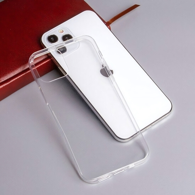 Силиконовый чехол для iPhone 12 Pro, 1 мм, 008291-1 Прозрачный