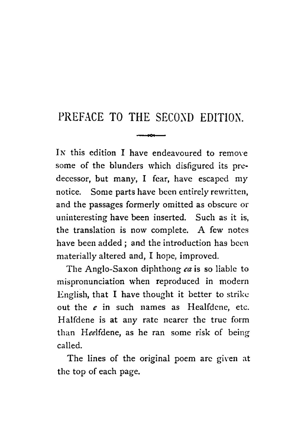 Beowulf | Beowulf; H.W. Lumsden