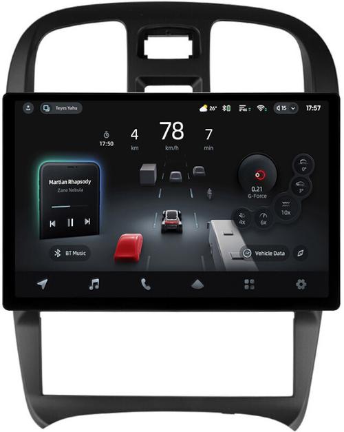 Магнитола для Hyundai Sonata 4 EF 2001-2013 - Teyes CC4-PRO монитор 13" 2K QLED на Android 13, Быстрейшая, Snapdragon 778G, ИИ, CarPlay, DSP, 4G SIM-слот